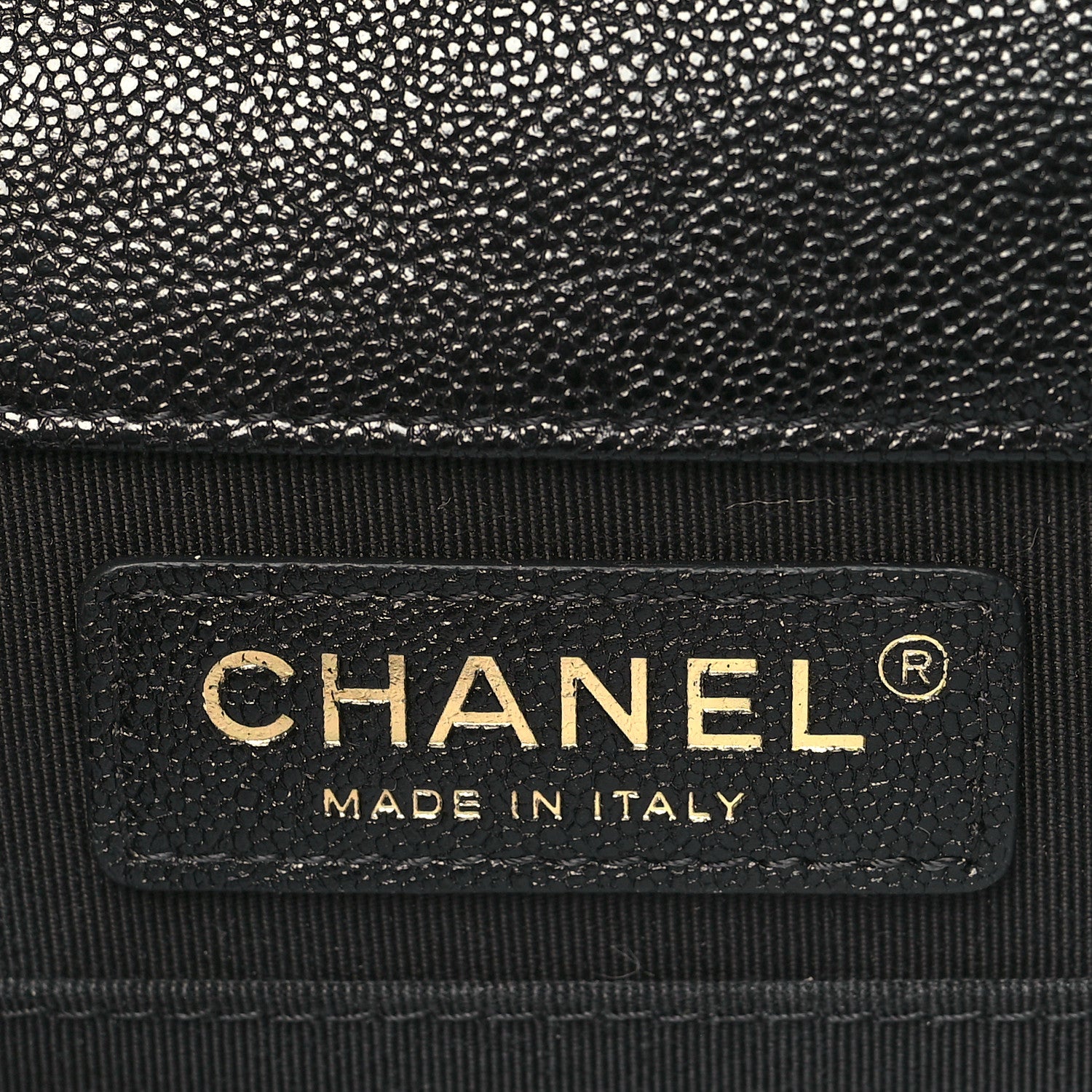 Chanel Caviar Quilted North South Boy Flap Black 6 of 10