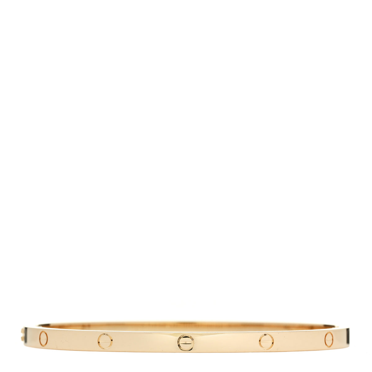 Cartier 18K Yellow Gold Small LOVE Bracelet 17 2 of 7