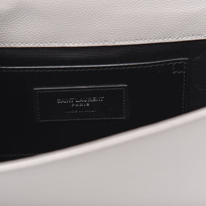 Saint Laurent Grain De Poudre Classic Monogram Kate Clutch Souris 6 of 10