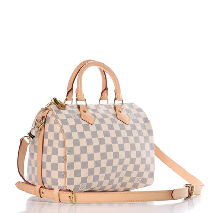 Louis Vuitton Damier Azur Speedy Bandouliere 25 3 of 10