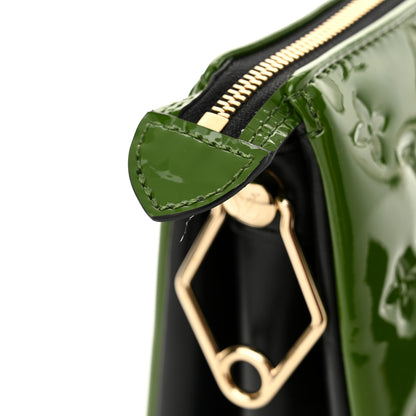 Louis Vuitton Patent Embossed Monogram Coussin PM Green Black 7 of 10