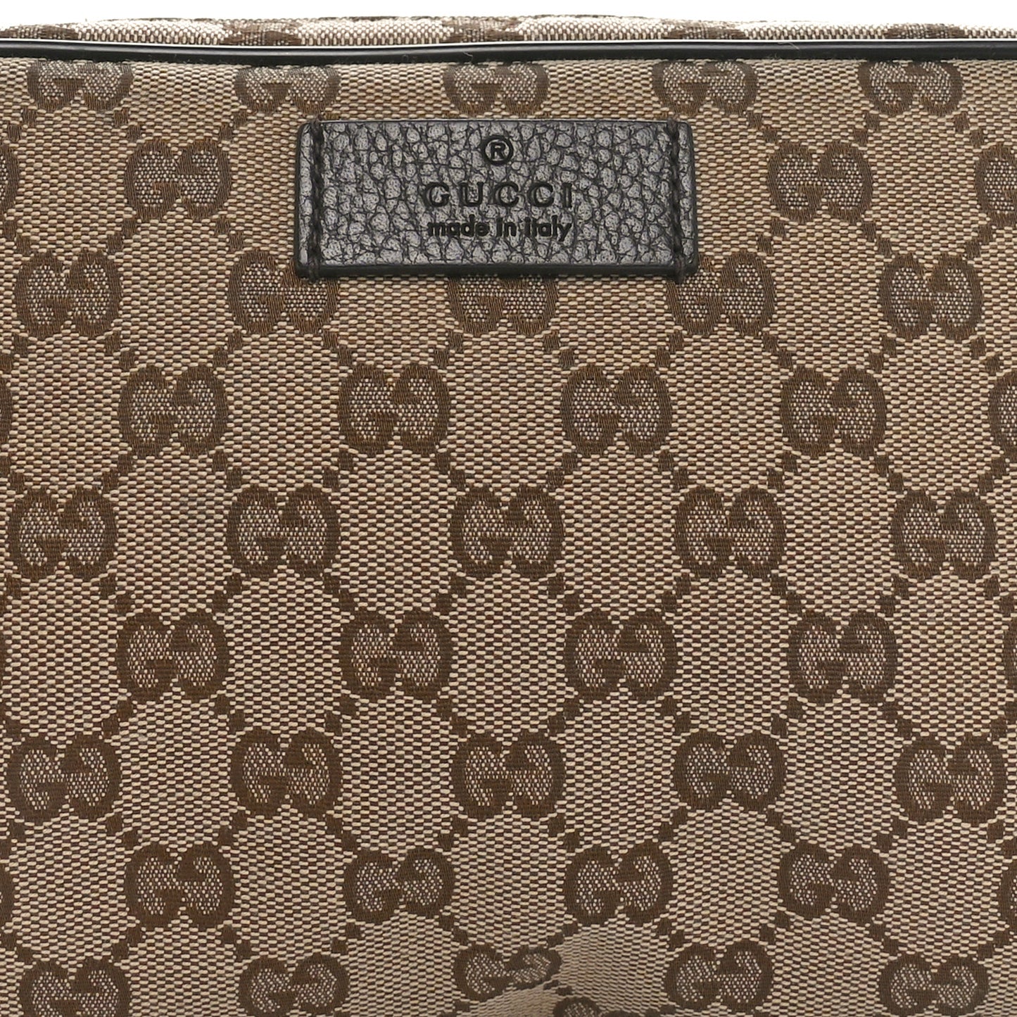 Monogram Belt Bag Dark Brown