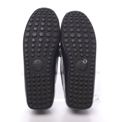 Gucci Nappa Mens GG Driver Loafers 9 Blue 5 of 11