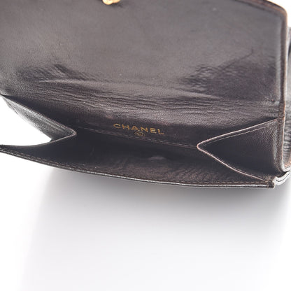 Chanel Caviar Timeless CC Compact French Wallet Brown 6 of 15