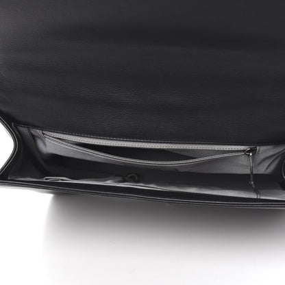 Chanel Calfskin Double Stitch Large Boy Flap Black 4 of 12
