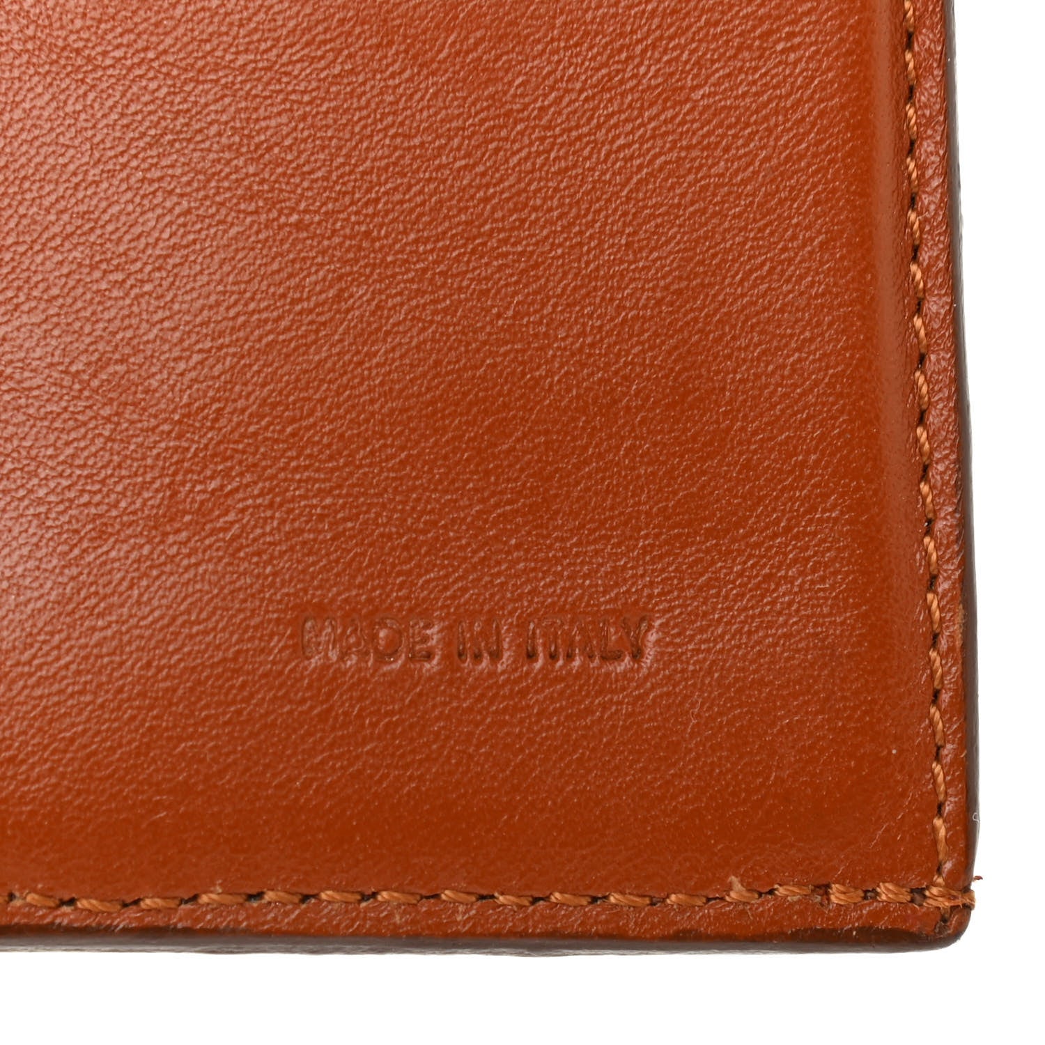 Fendi Calfskin Lizard Embossed Continental Wallet Cuoio 7 of 10