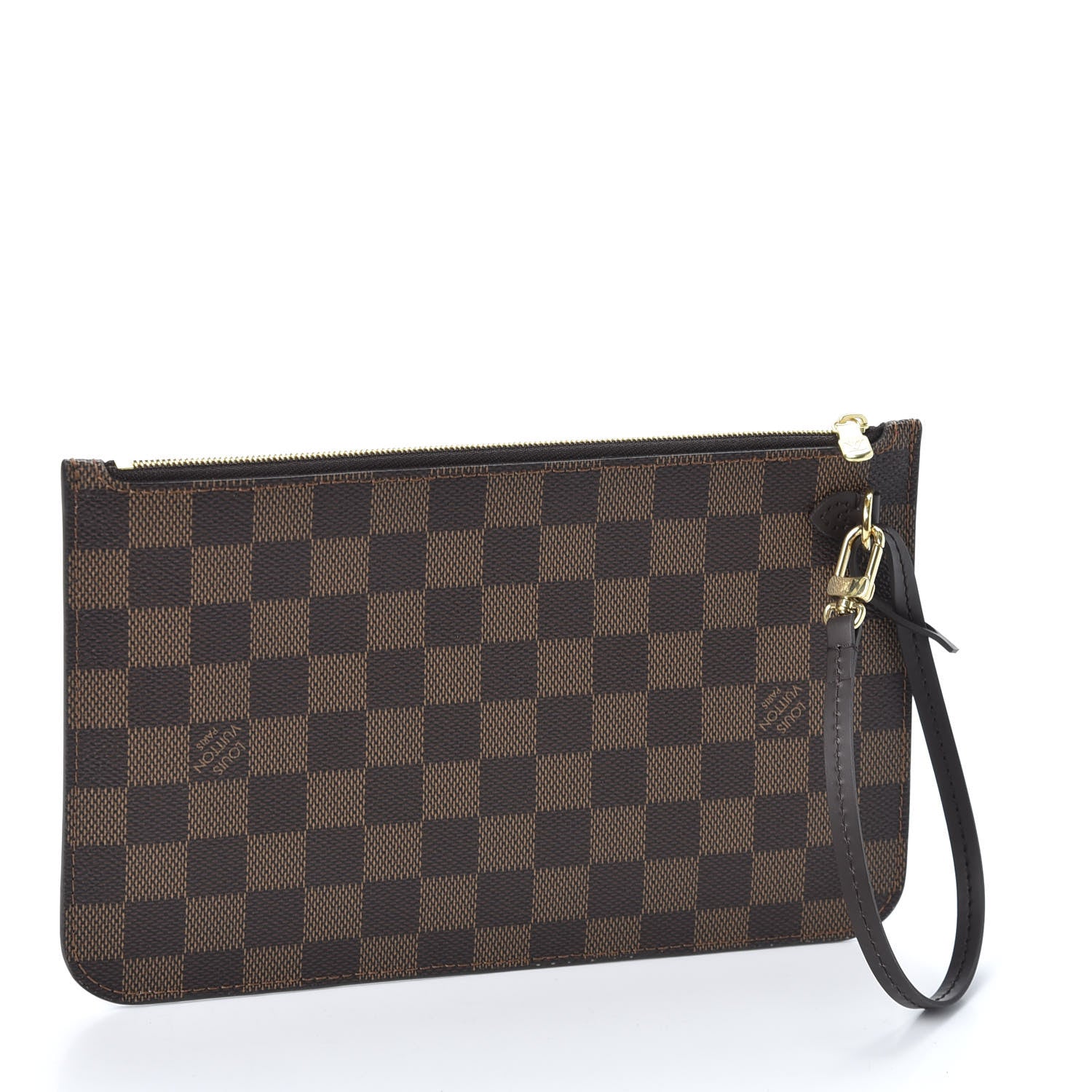 Louis Vuitton Damier Ebene Neverfull MM GM Pochette 2 of 8