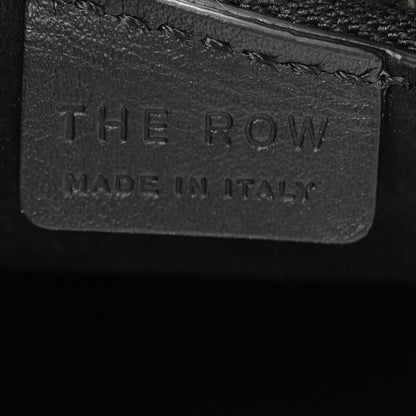 The Row Smooth Calfskin Half Moon Shoulder Bag Black 6 of 12