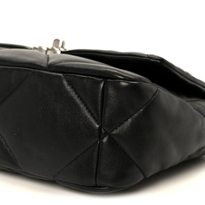Chanel Lambskin Quilted Medium Chanel 19 Flap Black 10 of 10