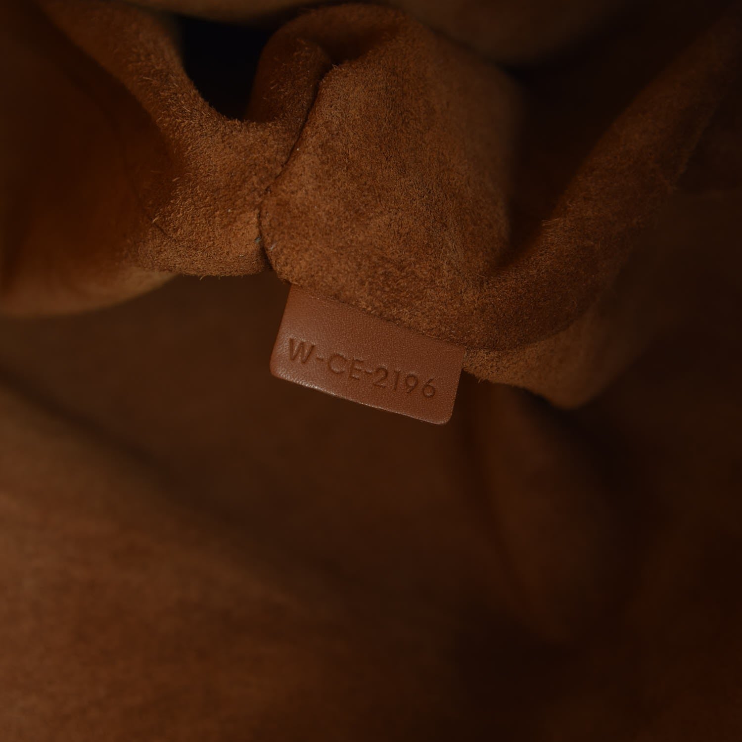 Celine Lambskin Calfskin Band Twisted Cabas Tan 7 of 18