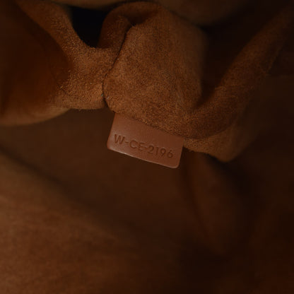 Celine Lambskin Calfskin Band Twisted Cabas Tan 7 of 18