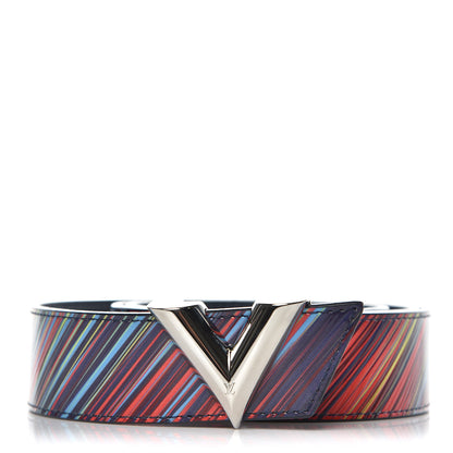 Louis Vuitton Epi Tropical Printed Essential V 35MM Belt 90 36 Vert Rouge 1 of 8
