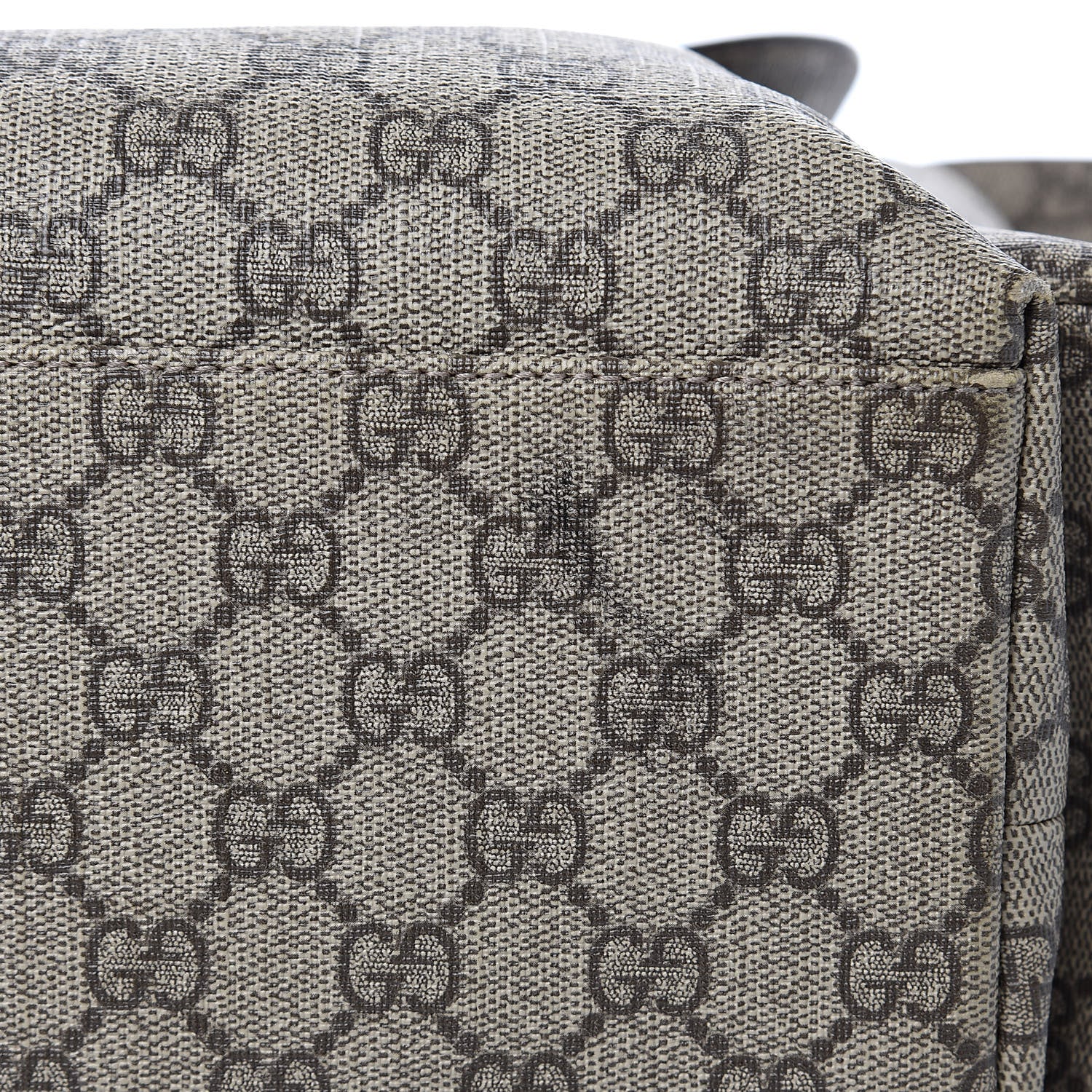 Gucci GG Plus Monogram Messenger Diaper Bag Dark Brown 13 of 16