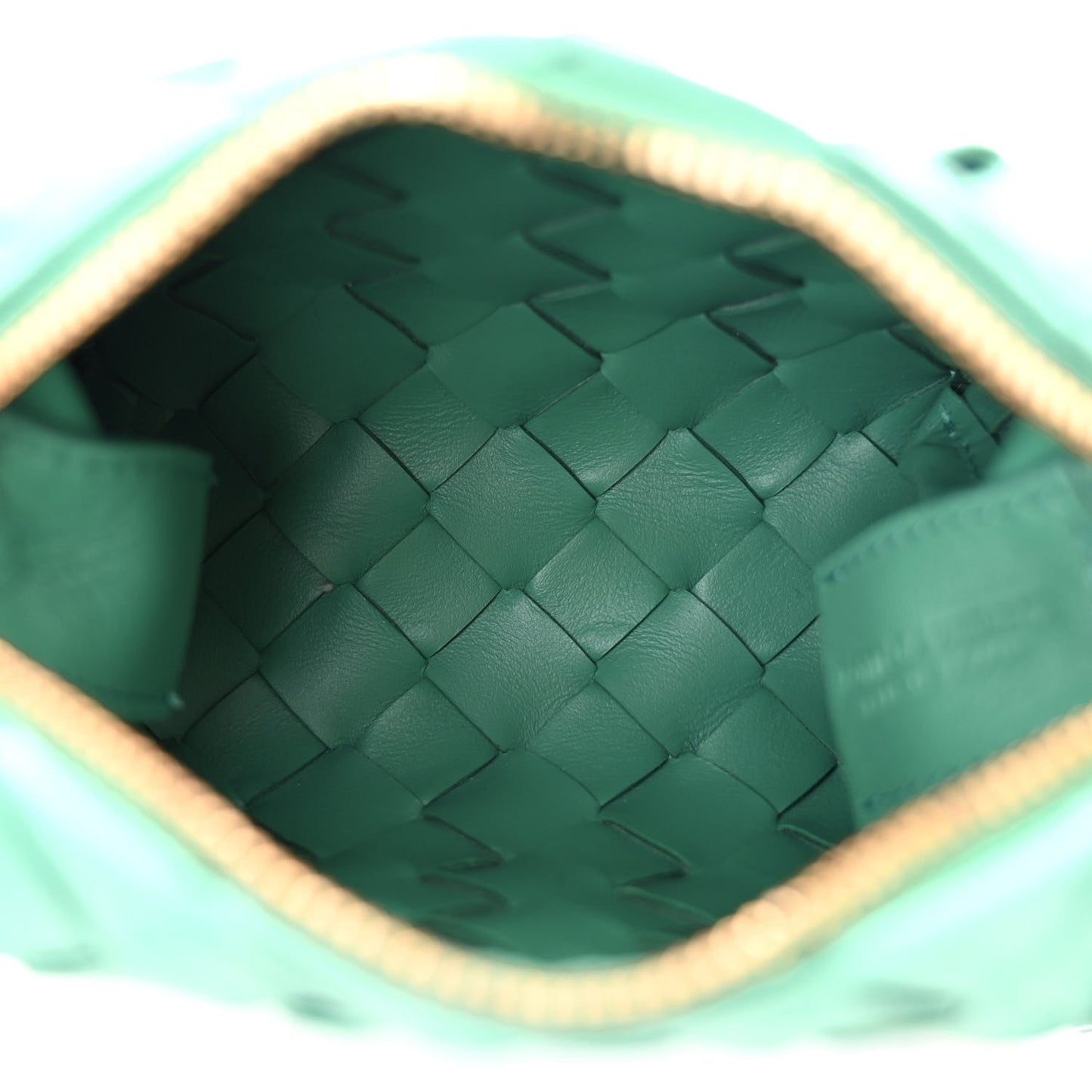 Nappa Intrecciato Candy Loop Camera Bag Mermaid