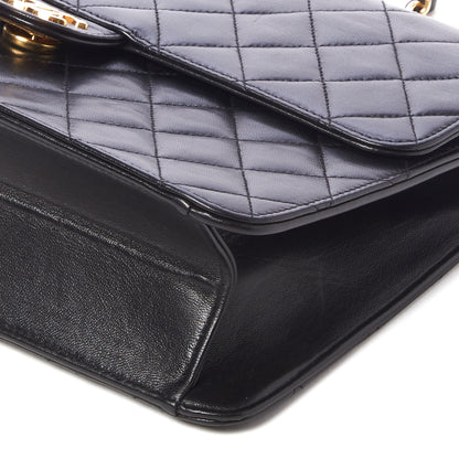 Chanel Lambskin Quilted Medium Single Flap Black 4 of 9