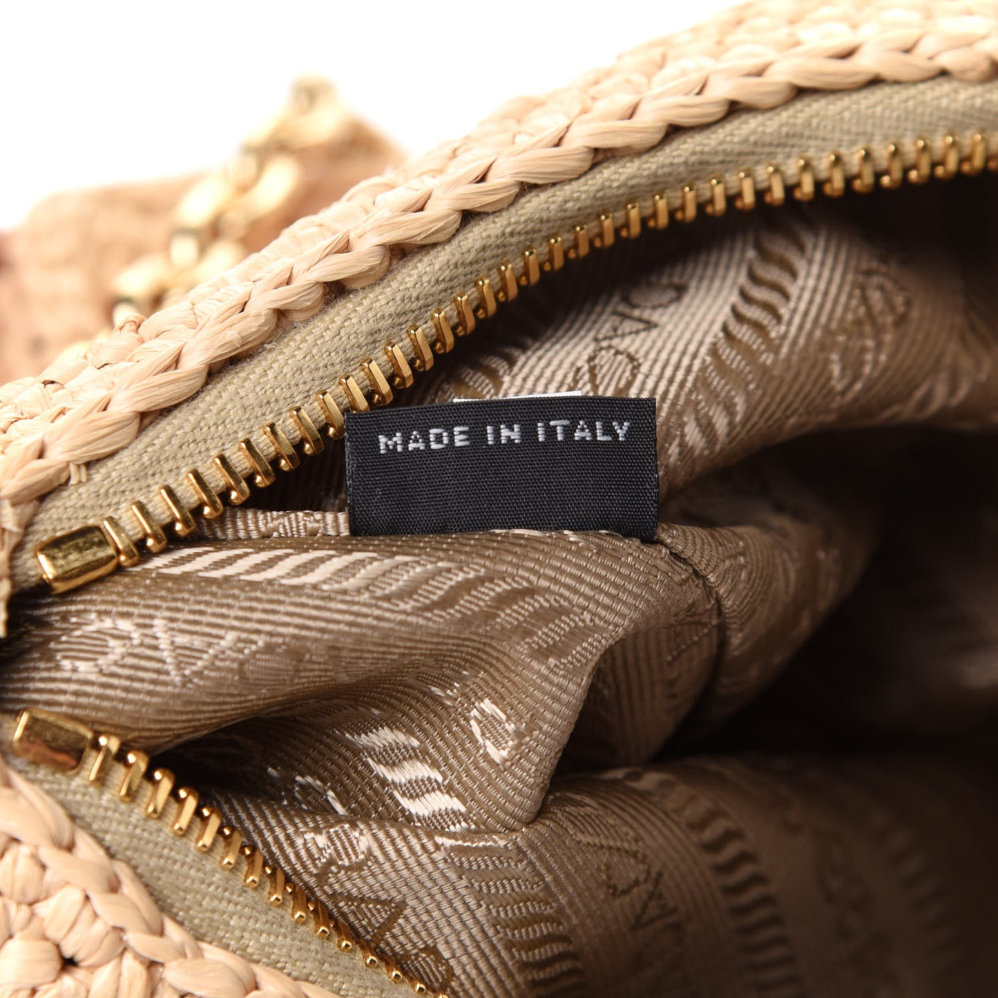 Yarn Raffia Effect Crochet Re-Edition 2005 Shoulder Bag Naturale