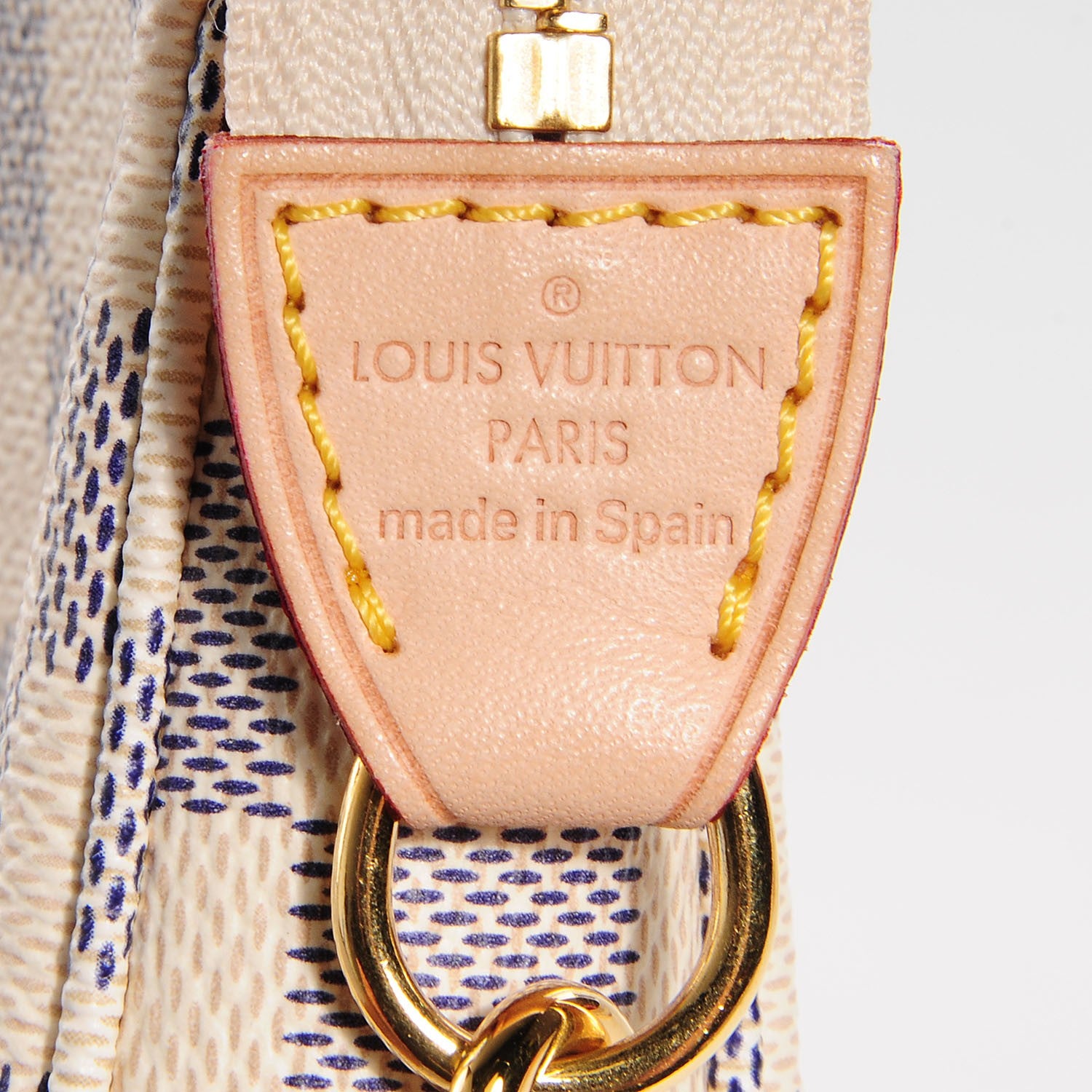 Louis Vuitton Damier Azur Pochette Accessories NM 7 of 7
