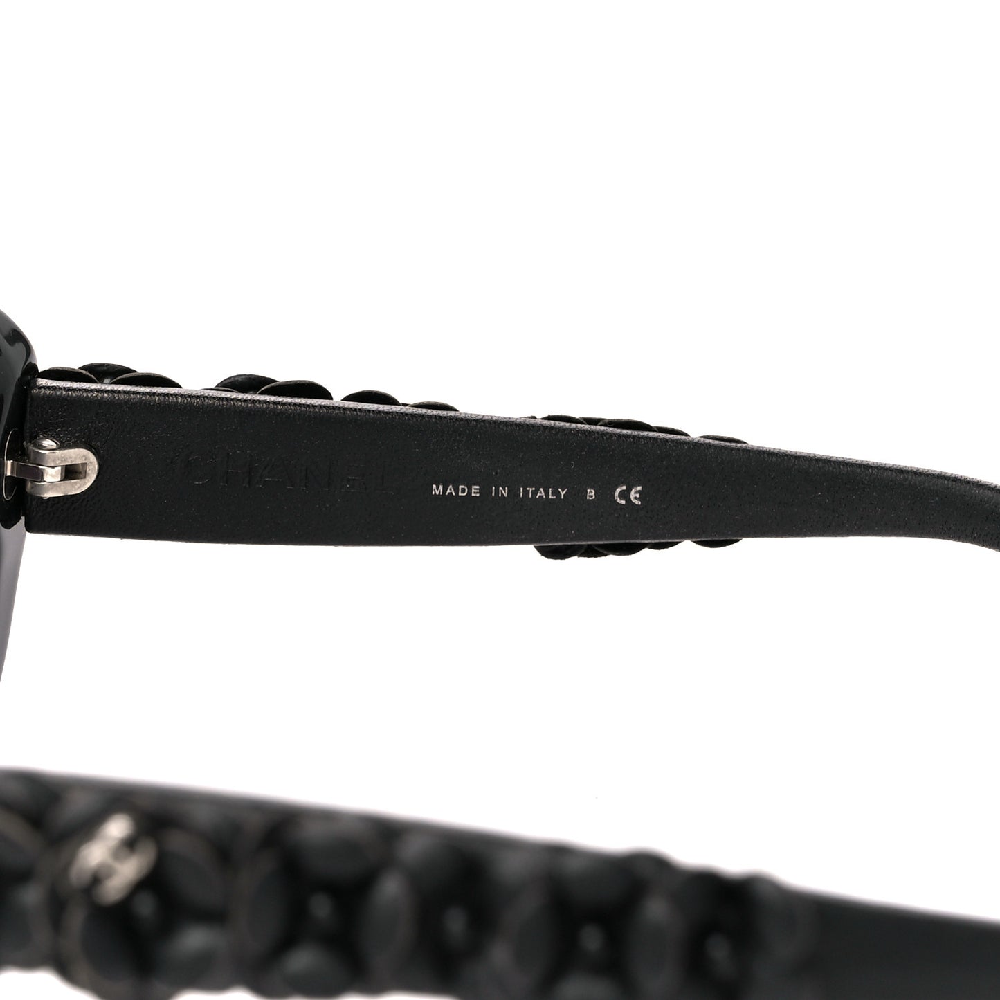 Lambskin Camellia CC 5318-Q Sunglasses Black