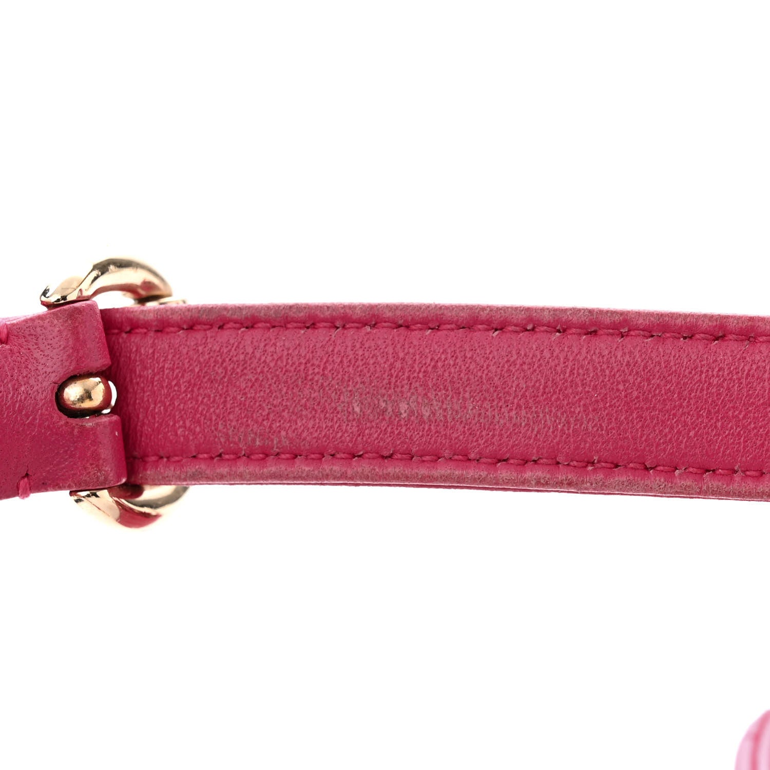 Christian Dior Lambskin Cannage Mini Lady Dior Fuchsia 14 of 15