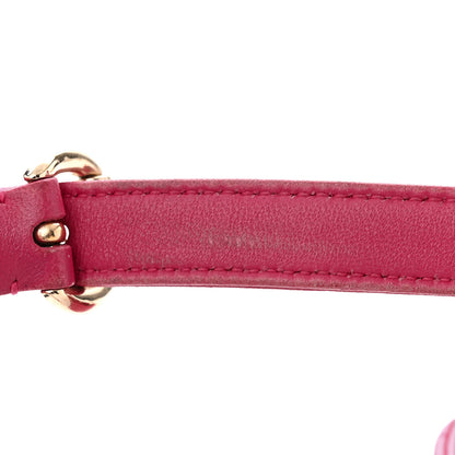 Christian Dior Lambskin Cannage Mini Lady Dior Fuchsia 14 of 15