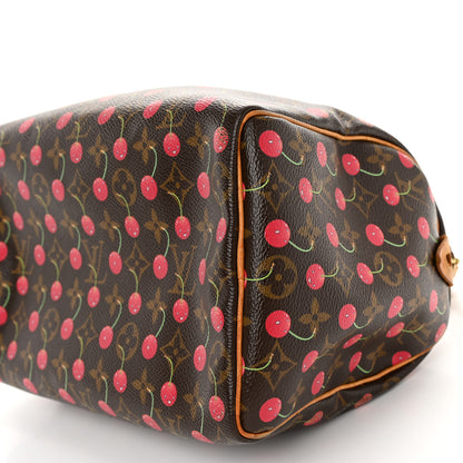 Louis Vuitton LOUIS VUITTON Monogram Cerises Speedy 25 9 of 11