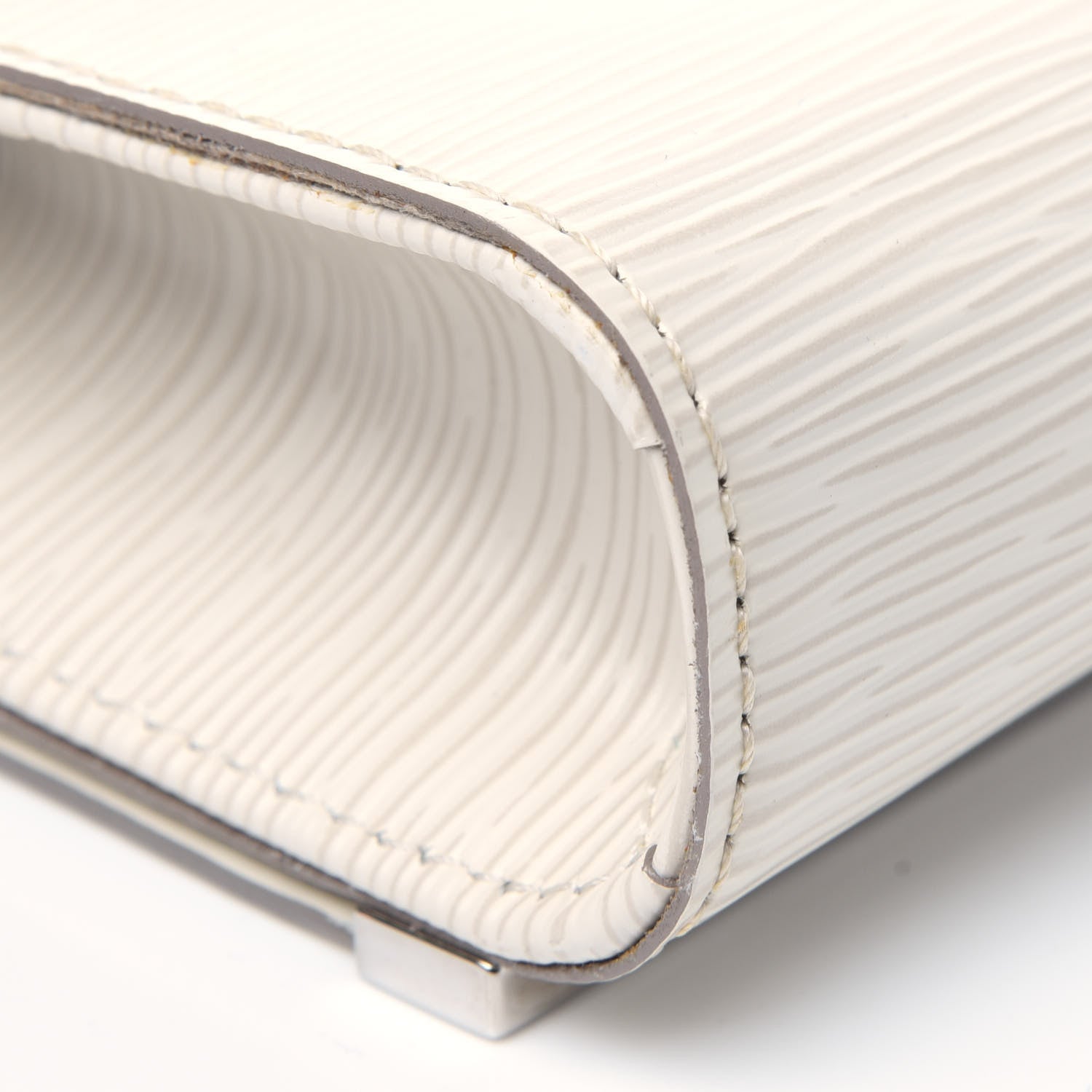 Louis Vuitton Epi Sevigne Clutch Ivory 12 of 15