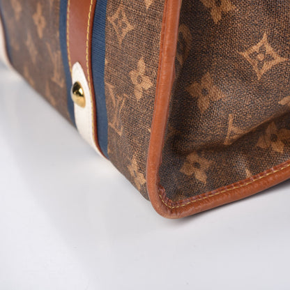 Louis Vuitton Monogram Rayures Tisse Sac GM Blue 14 of 18