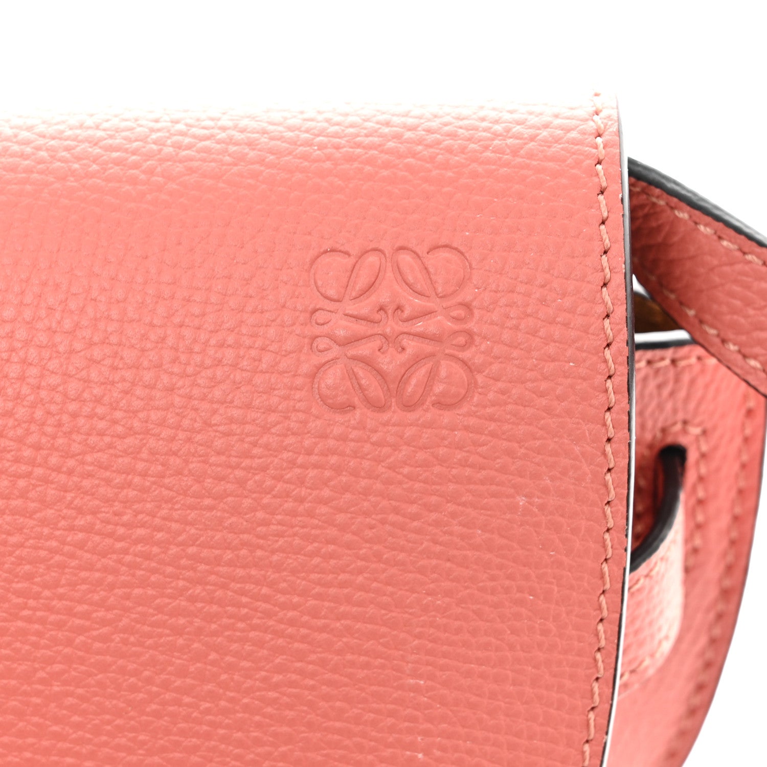Loewe Pebble Grain Calfskin Mini Gate Dual Bag Pink Tulip 8 of 11