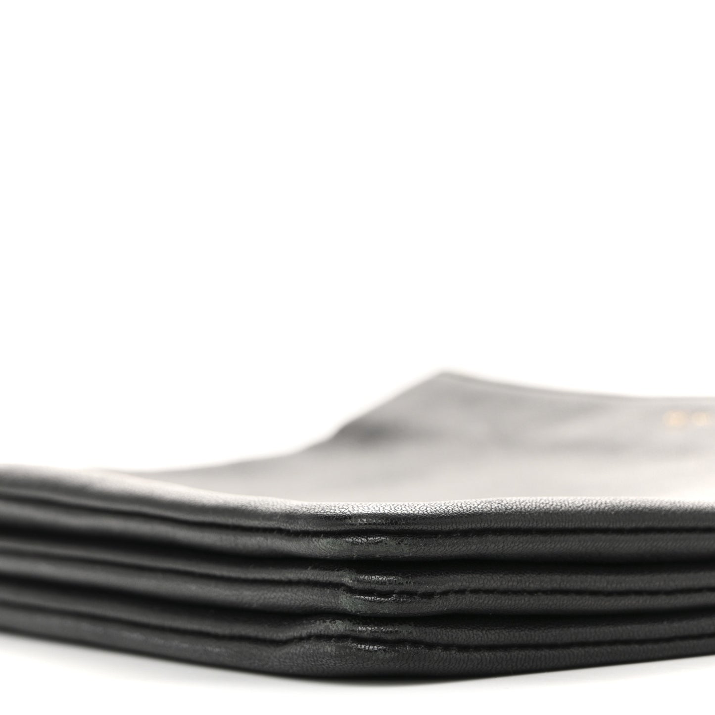 Lambskin Large Trio Crossbody Bag Black