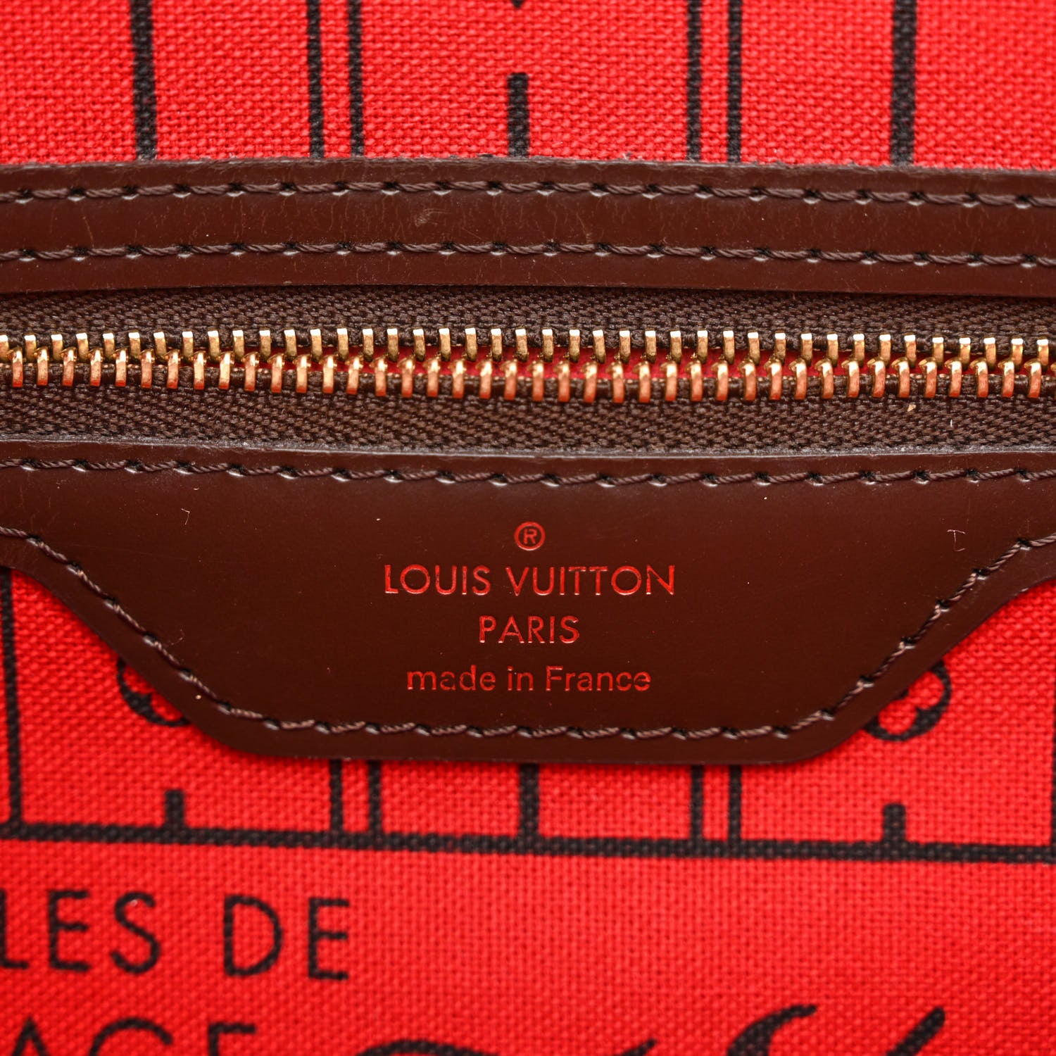 Louis Vuitton Damier Ebene Neverfull PM 6 of 10