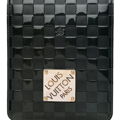 Louis Vuitton Damier Vernis Club Petrole Blue 10 of 14
