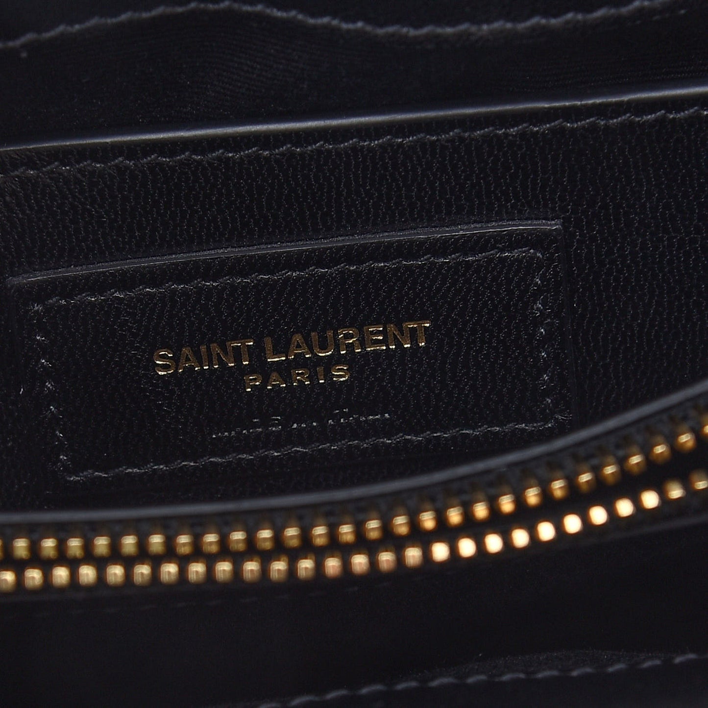 Velvet Y Quilted Monogram Small Loulou Chain Satchel Black