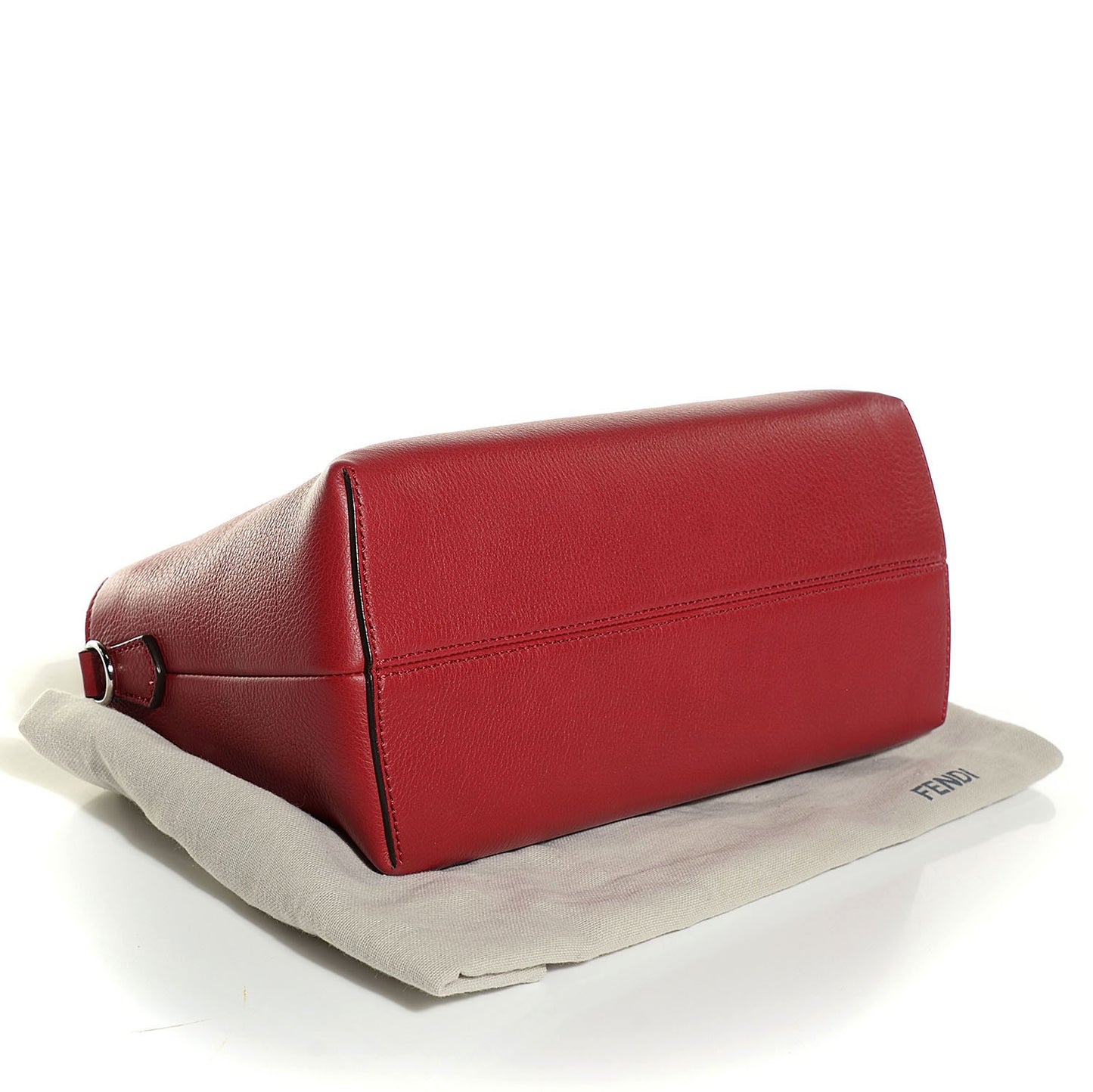 Vitello Dolce Marmol Medium By The Way Boston Bag Ciliegia