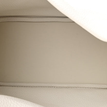 Hermes Taurillon Clemence Lindy 26 White 5 of 11