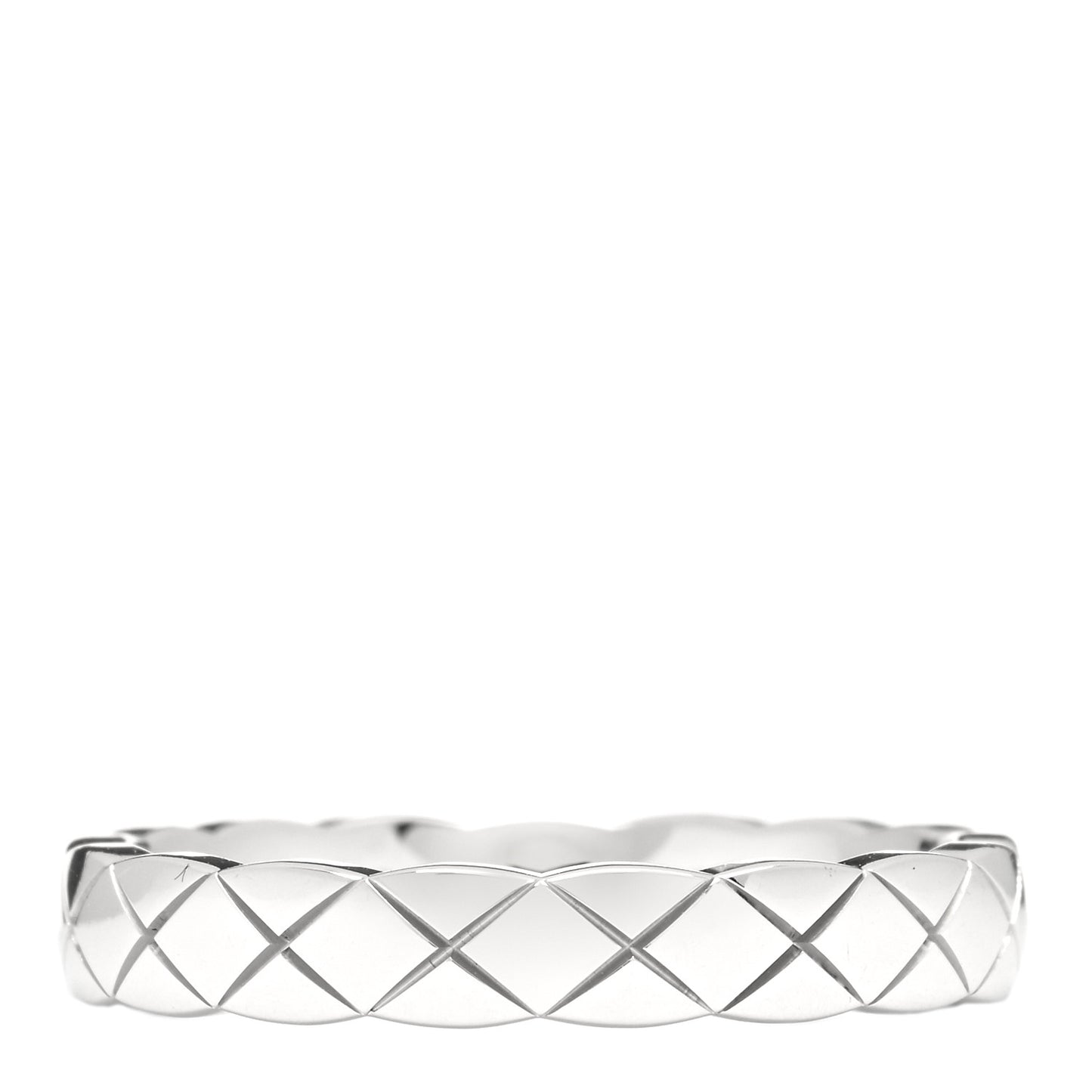 18K White Gold Mini Coco Crush Ring 50 5.25