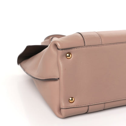 Salvatore Ferragamo Calfskin Medium Sookie Satchel Ameretti 7 of 9