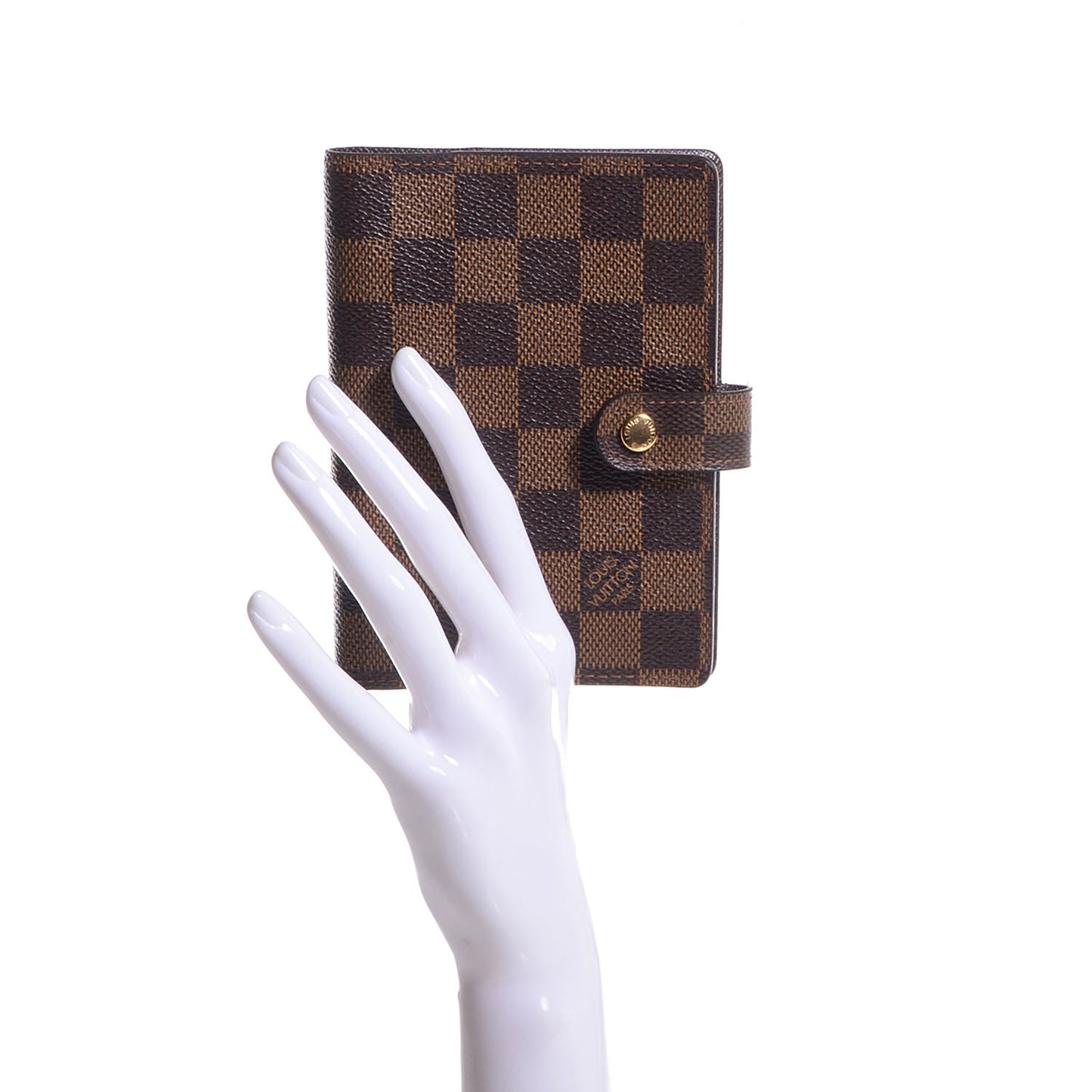 Damier Ebene Small Ring Agenda Cover