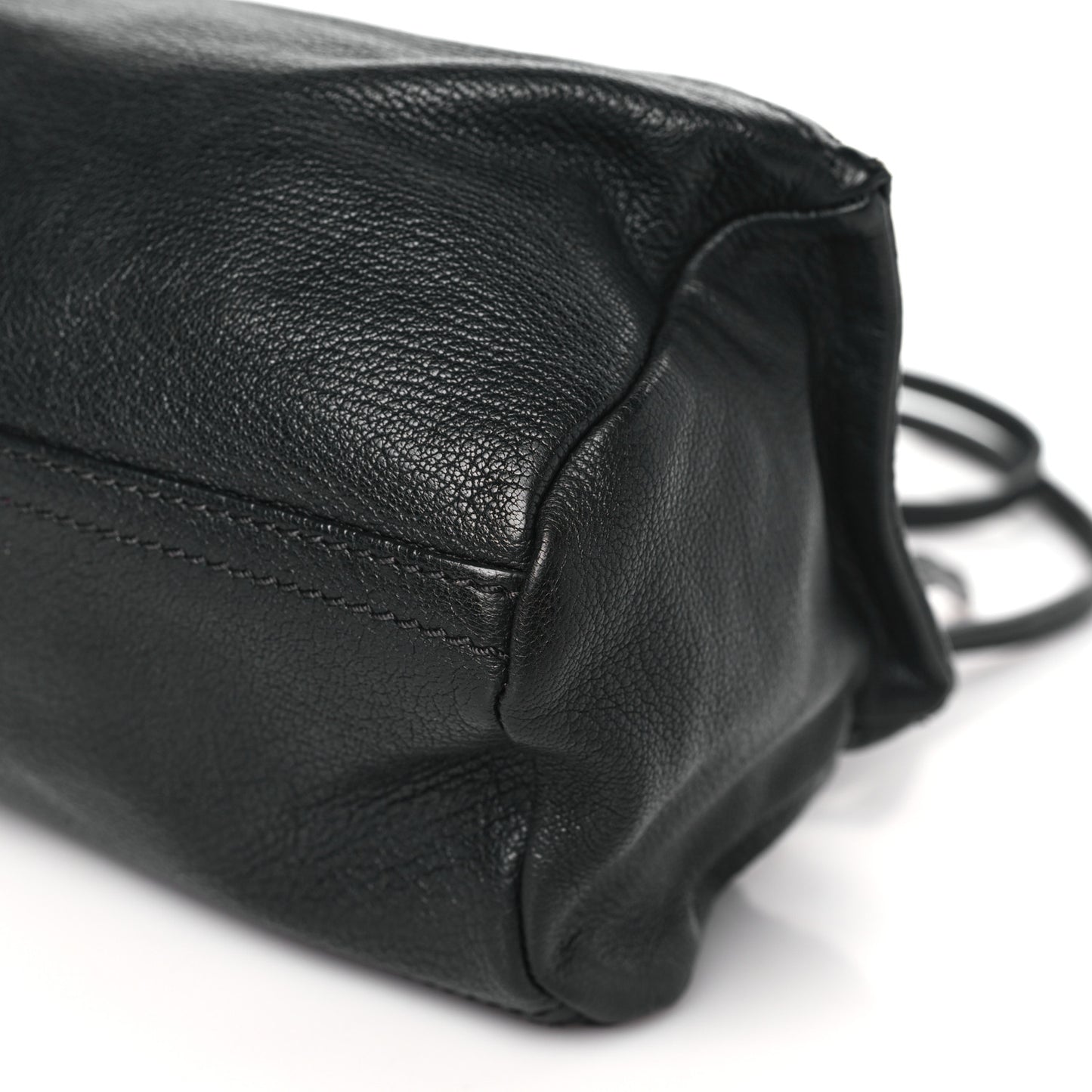 Sugar Goatskin Mini Pandora Black