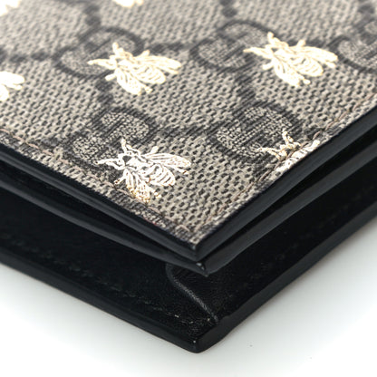 Gucci GG Supreme Monogram Bee Print Card Case 9 of 12