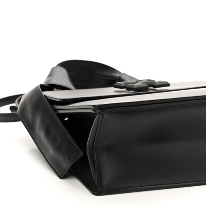 Off-White Calfskin New Jitney 2.8 Bag Black 8 of 9