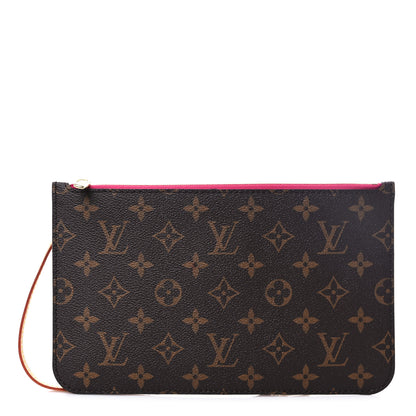 Louis Vuitton Monogram Neverfull MM GM Pochette Pivoine 1 of 6