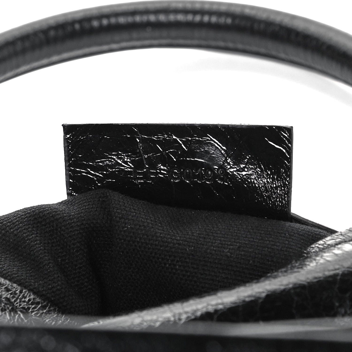 Givenchy Crackled Patent 4G Small Pandora Black 7 of 10