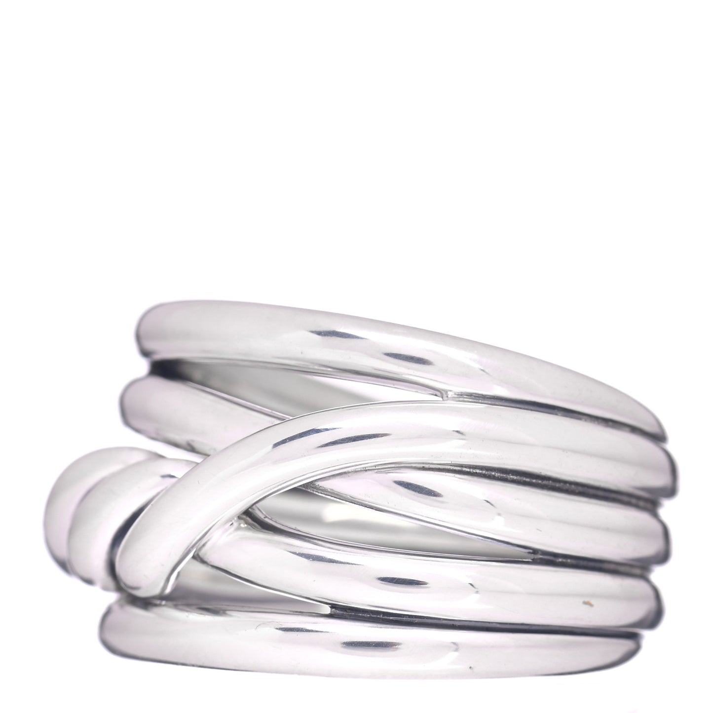 Sterling Silver 14mm Continuance Ring 55 7.25