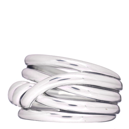 David Yurman Sterling Silver 14mm Continuance Ring 55 7.25 3 of 5