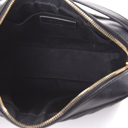 Saint Laurent Calfskin Matelasse Monogram Lou Camera Bag Black 5 of 10