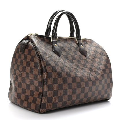 Louis Vuitton Damier Ebene Speedy 30 3 of 11