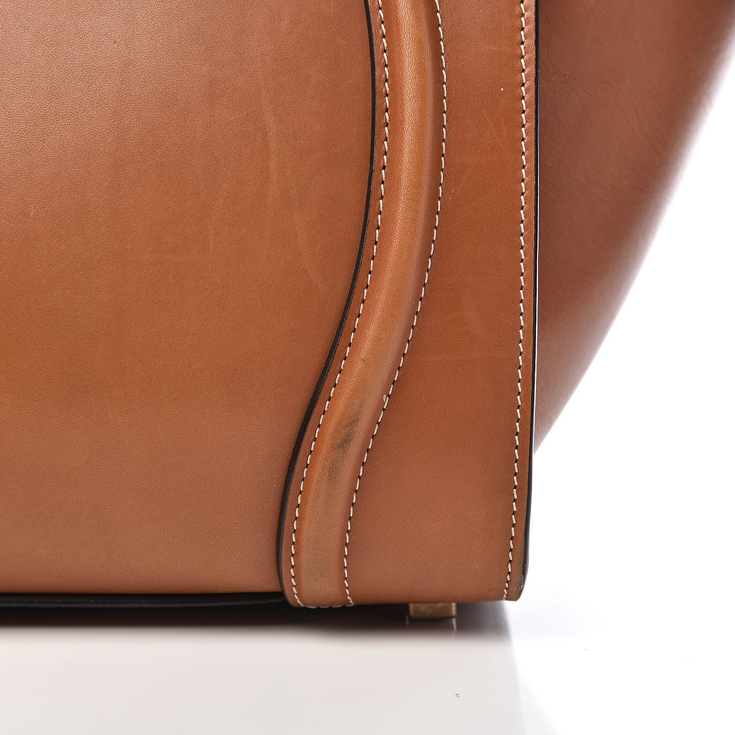 Celine Natural Calfskin Mini Luggage Tan 10 of 23