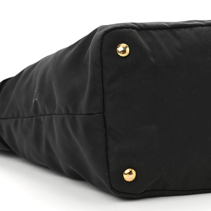 Prada Tessuto Nylon Saffiano Tote Black 9 of 14