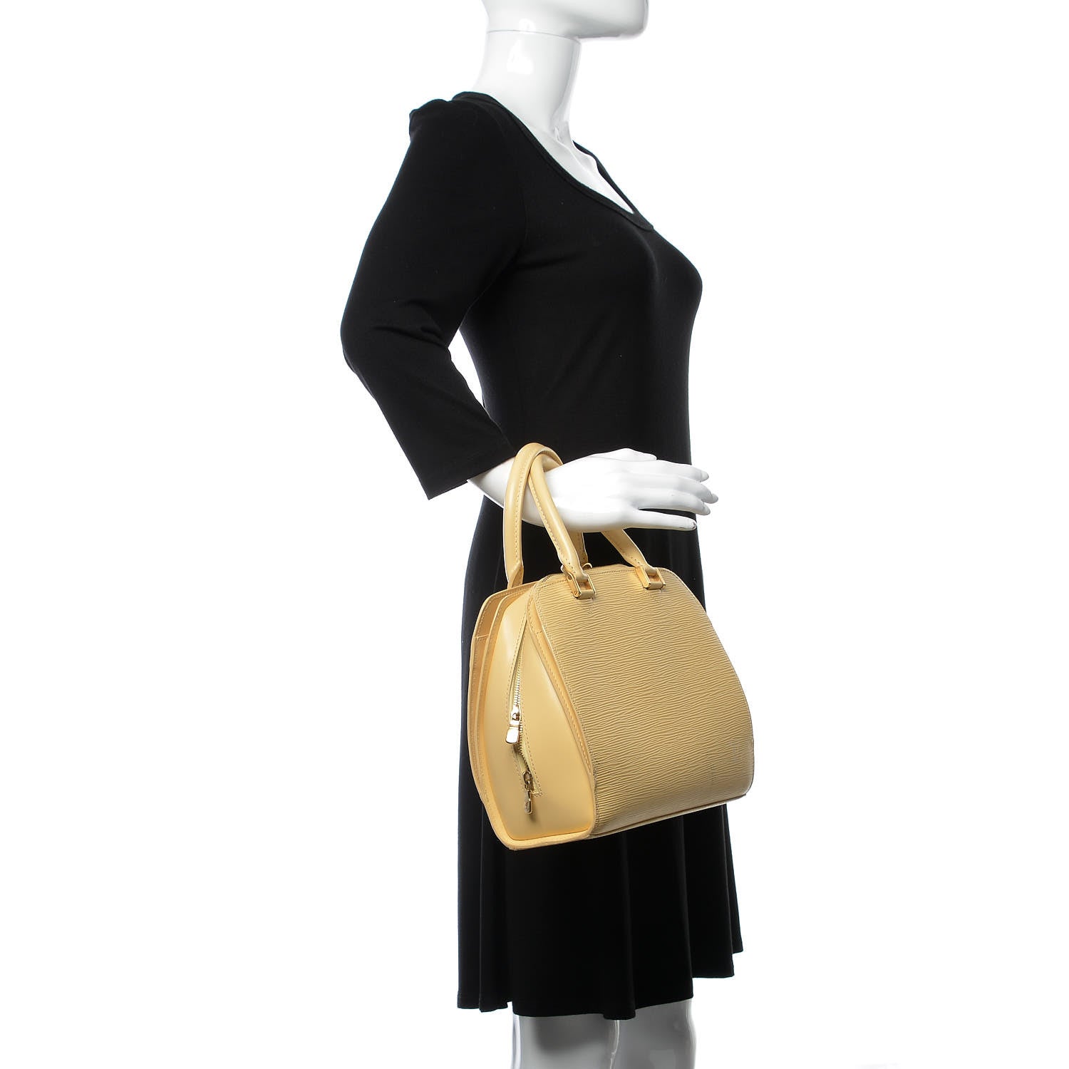 Louis Vuitton Epi Pont-Neuf PM Vanilla 2 of 18