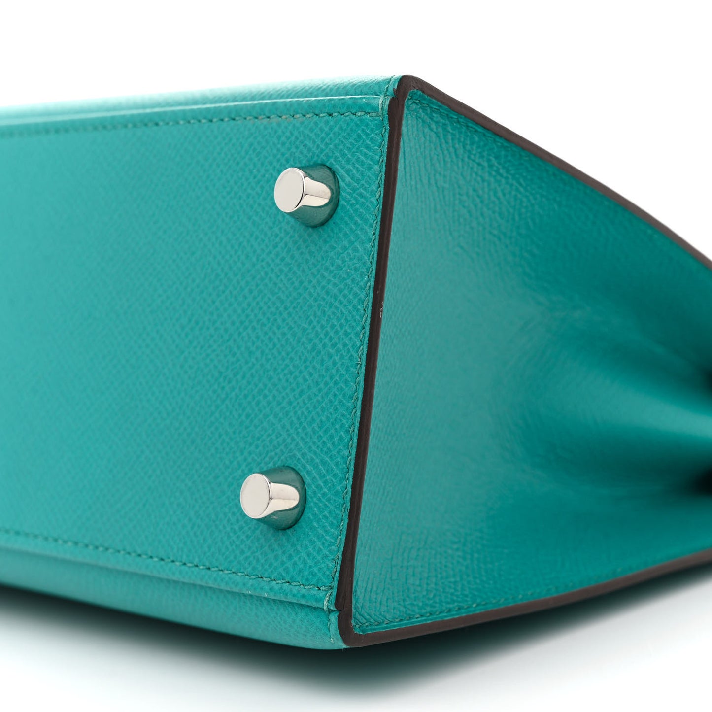 Epsom Kelly Sellier 25 Bleu Paon